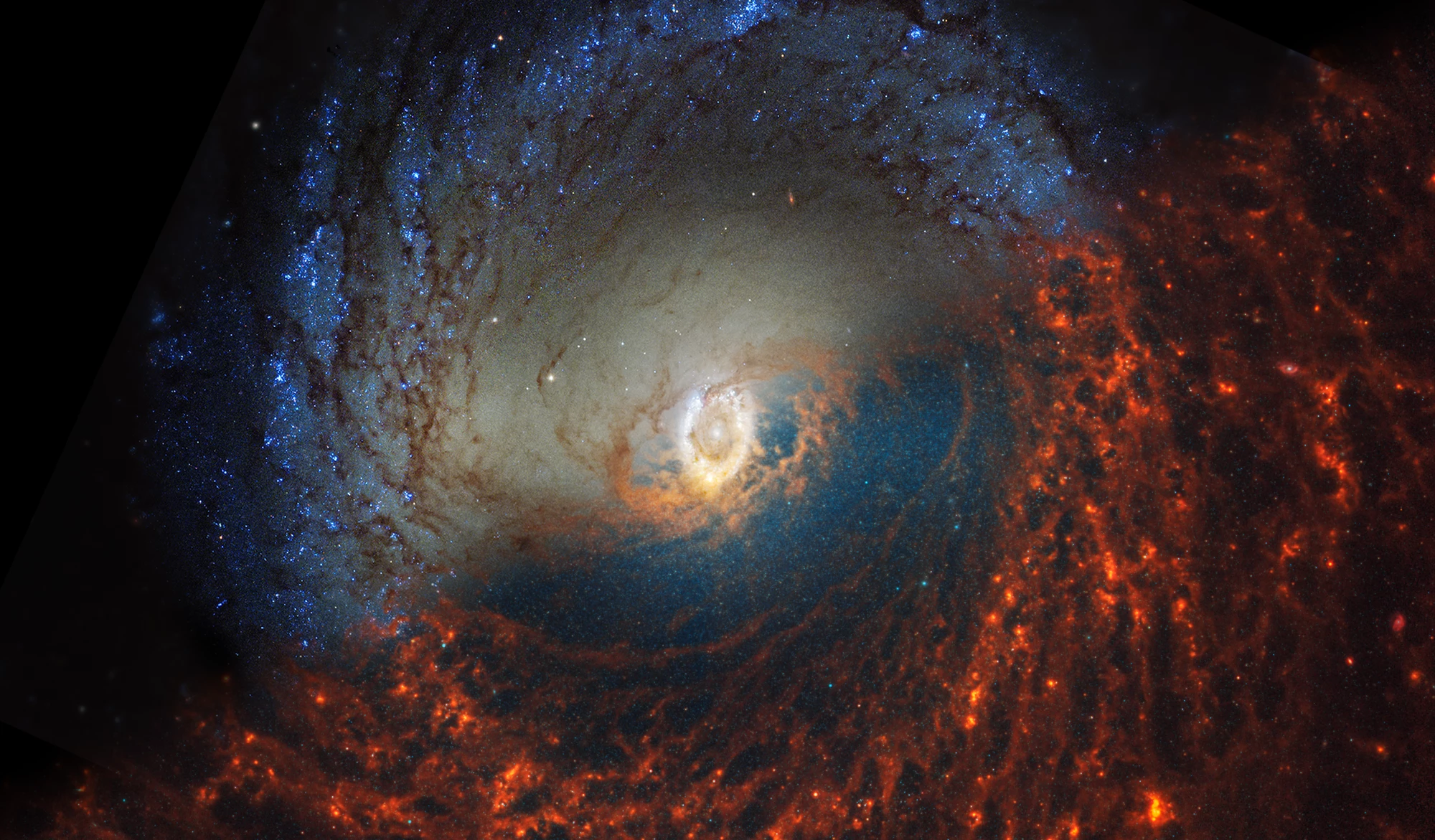 Picture of spiral galaxy