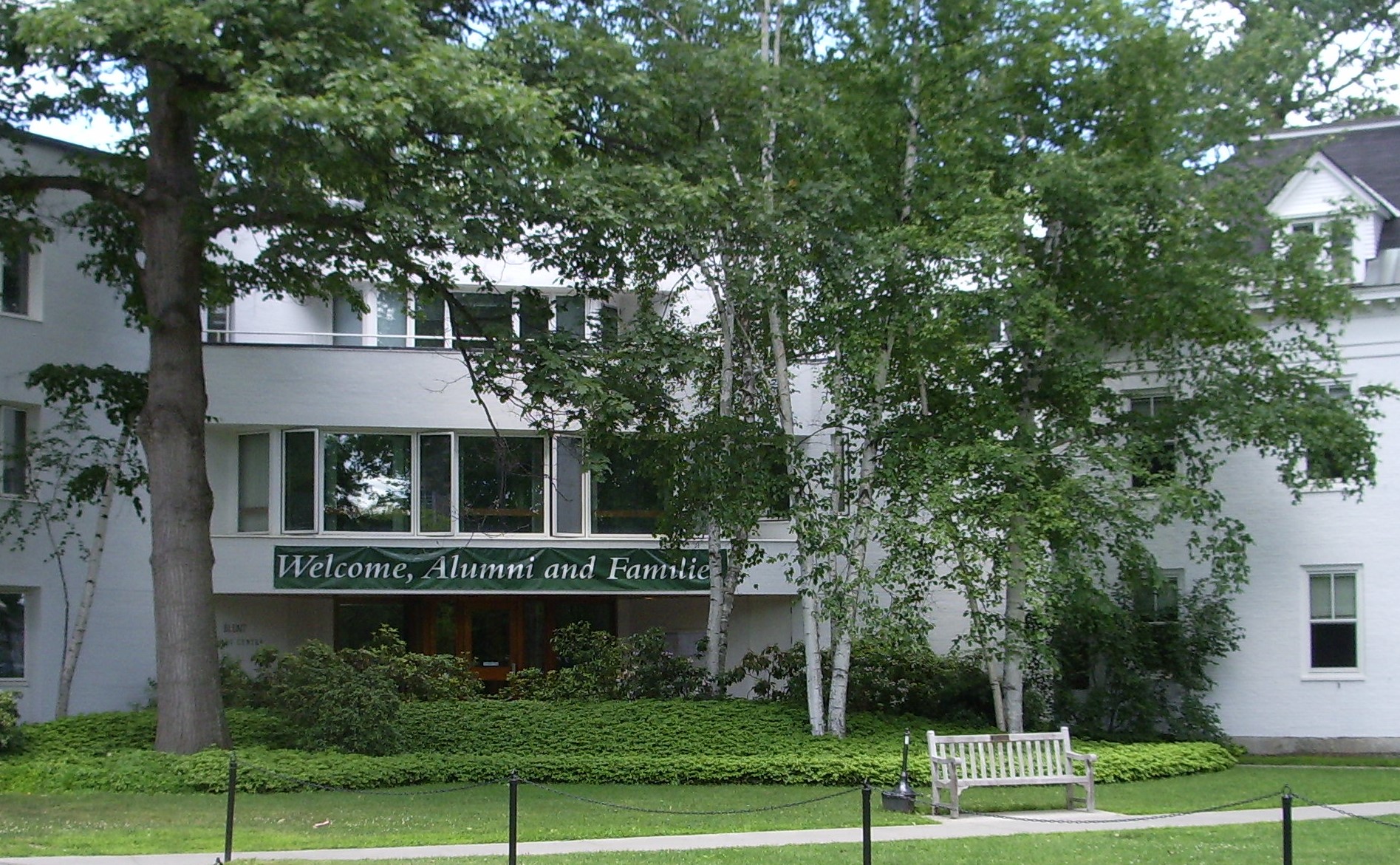 Alumni Center building at Dartmouth College